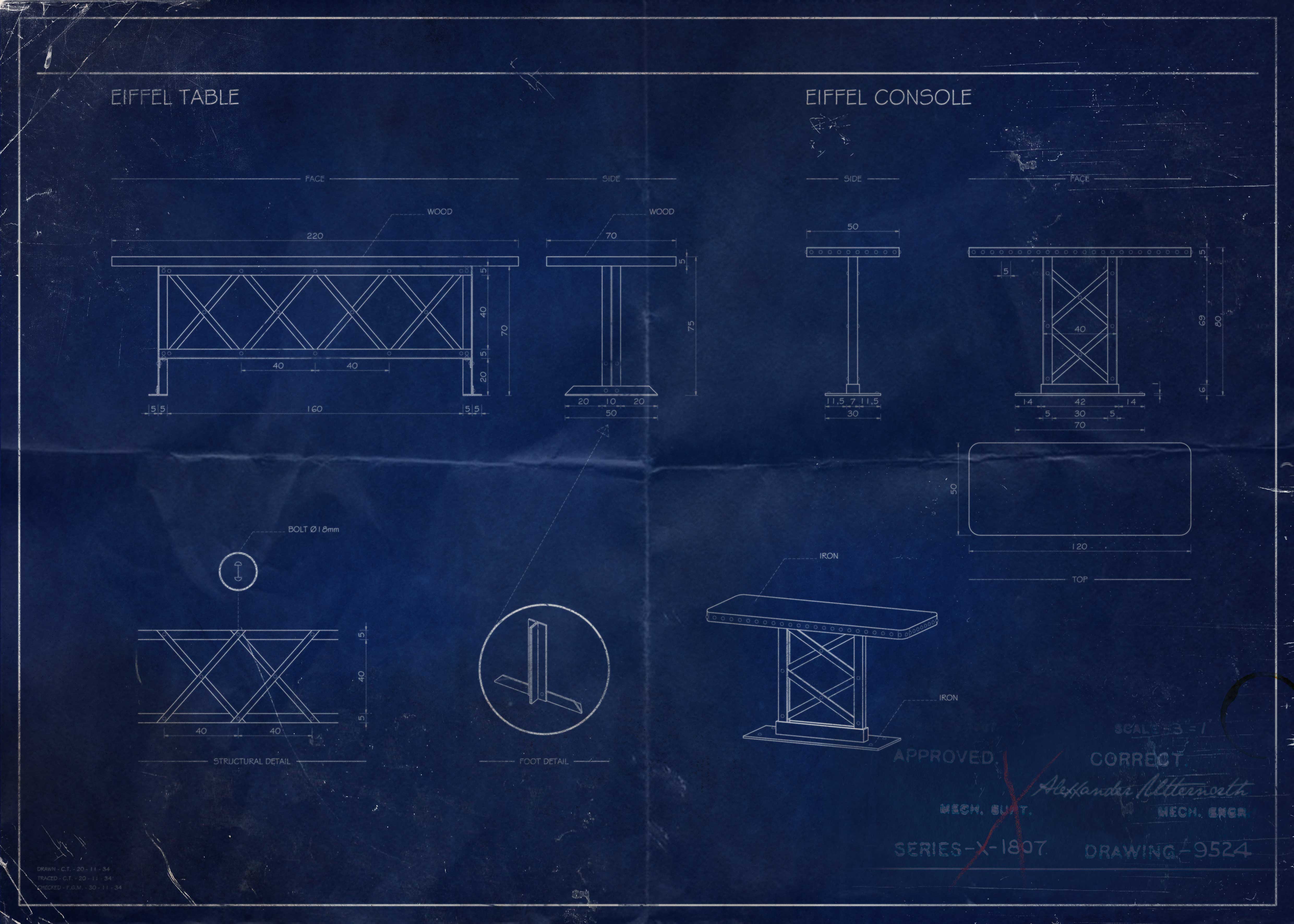 blue print architecture intérieur